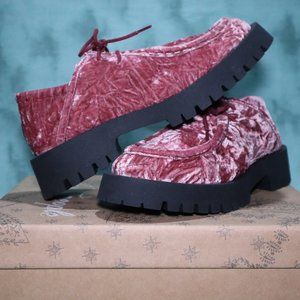 Free People Convertible Velvet Loafer Womens 10